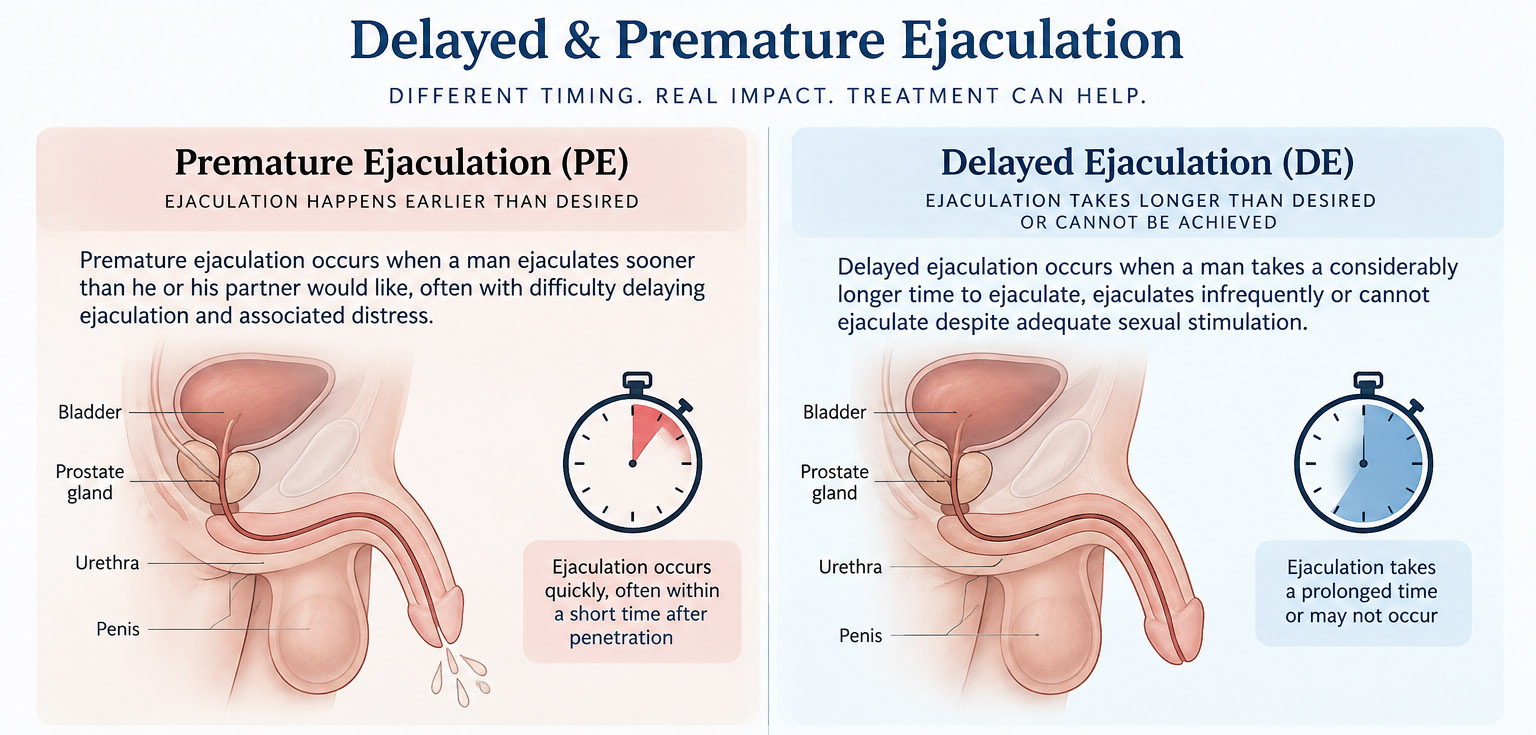 Delayed and Premature Ejaculation Singapore