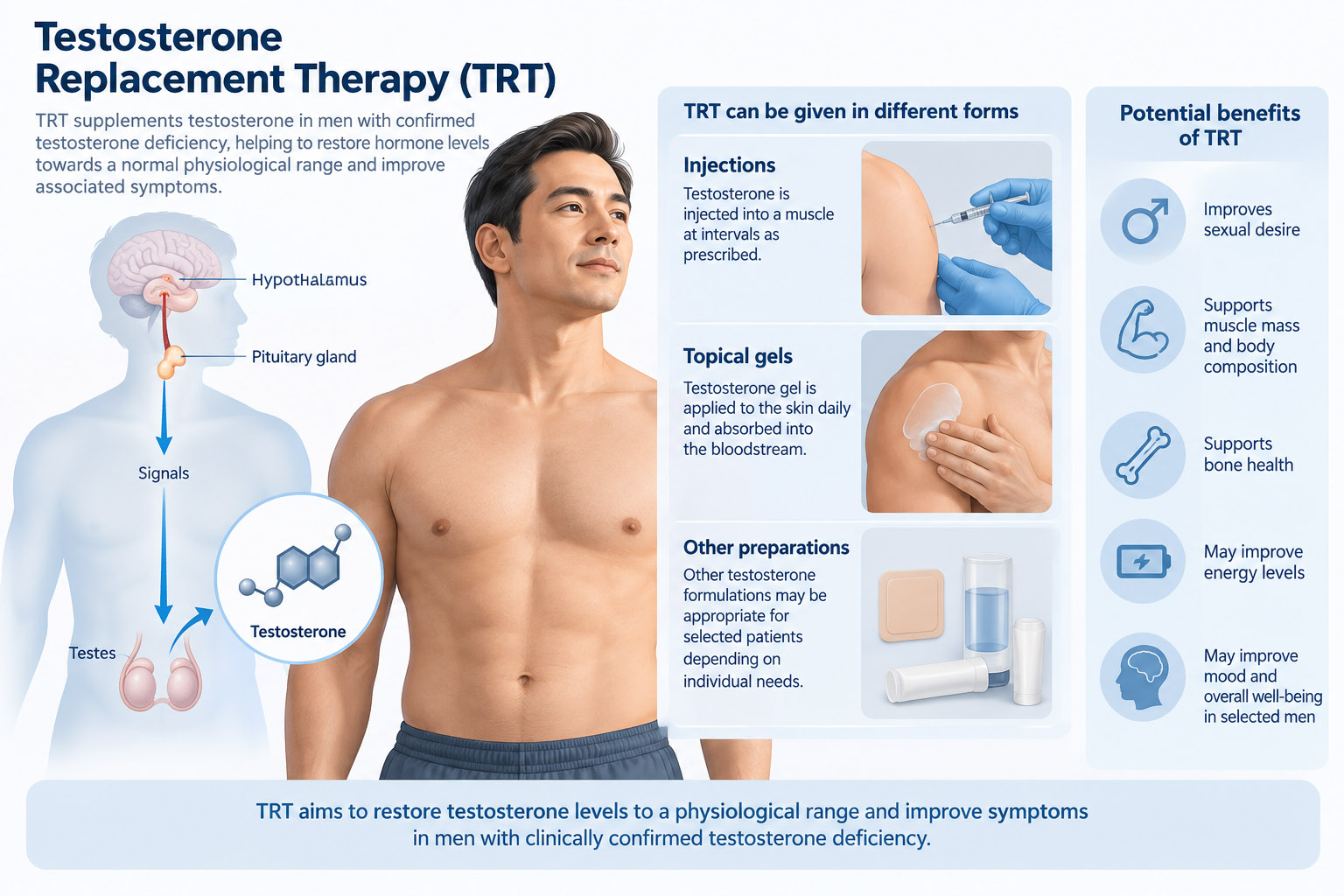 Testosterone Replacement Therapy (TRT) Singapore
